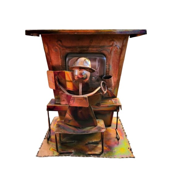 Berkeley Designs Man Playing Piano Music Box  My Favorite Things Vintage Decor - Picture 2 of 7